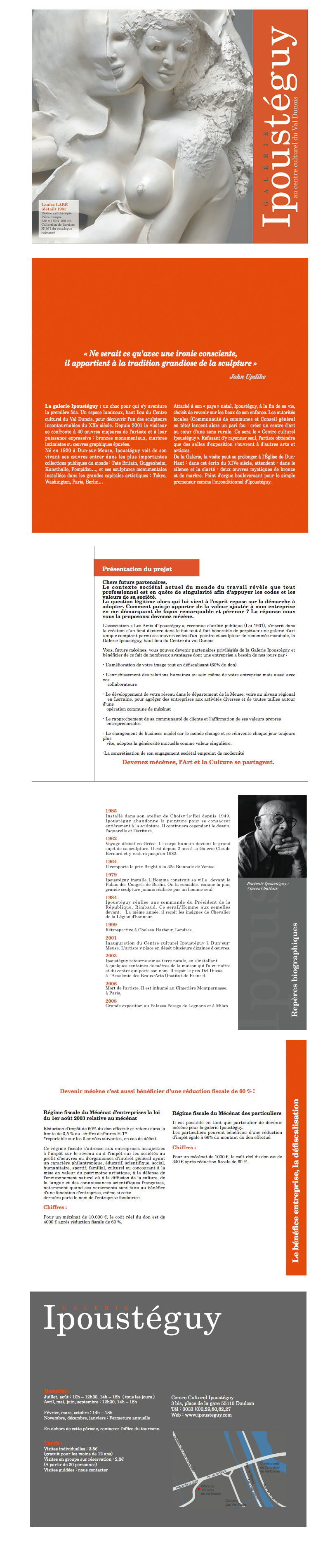 Brochure Musée Ipoustéguy
